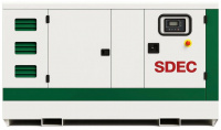 Дизельный генератор SDEC GMP 770SD в кожухе