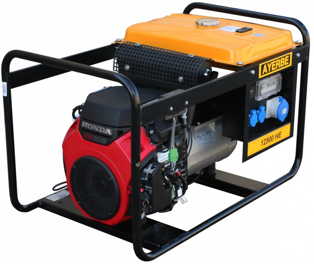 Бензиновый генератор Ayerbe AY12500HE с АВР