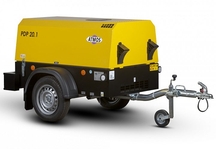Дизельный компрессор Atmos PDP 20 10 фикс без тормоза